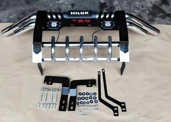 acheter Barre en acier Hilux Vigo Bull Bar de gril de camion pick-up en métal noir online manufacture